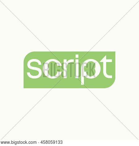Simple And Unique Negative Space Bone On Letter Or Word Script Font Image Graphic Icon Logo Design A