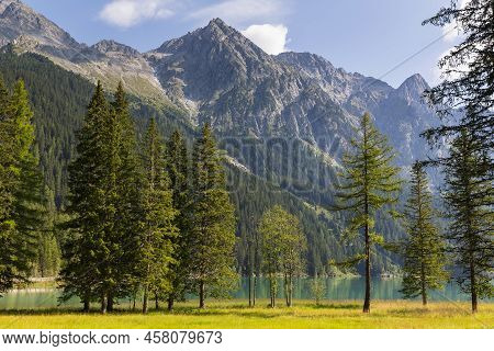 Lake Antholz, A Beautiful Lake In South Tyrol