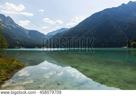 Lake Antholz, A Beautiful Lake In South Tyrol