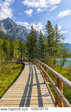 Lake Antholz, A Beautiful Lake In South Tyrol