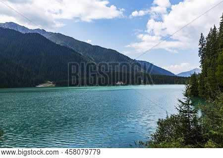 Lake Antholz, A Beautiful Lake In South Tyrol