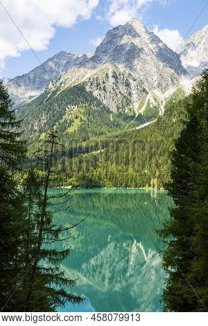 Lake Antholz, A Beautiful Lake In South Tyrol