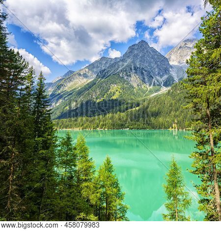 Lake Antholz, A Beautiful Lake In South Tyrol