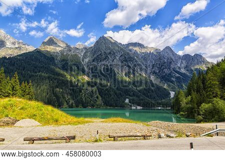 Lake Antholz, A Beautiful Lake In South Tyrol