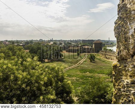 A View From The Wall To The Yard Of Akkerman Fortress In Bilhorod-dnistrovsky, Odessa Region, Ukrain