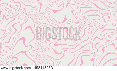 Acid Wave Rainbow Line Backgrounds In 1970s 1960s Hippie Style. Y2k Wallpaper Patterns Retro Vintage