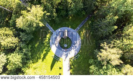 Russia, Vladimir Region, June 20 2022, Memorial Complex At The Site Of The Death Of Yuri Alekseevich