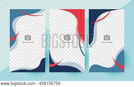 Social Media Story Template Design Layout Post