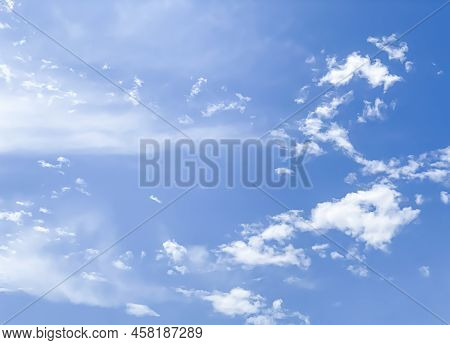 Abstract Cloudy Background, Beautiful Natural Streaks Of Sky And Clouds,.beautiful Natural Landscape