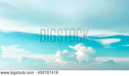 Abstract Cloudy Background, Beautiful Natural Streaks Of Sky And Clouds, Beautiful Natural Landscape