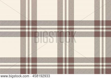 Plaid Background, Check Seamless Pattern. Vector Fabric Texture For Textile Print, Wrapping Paper, G