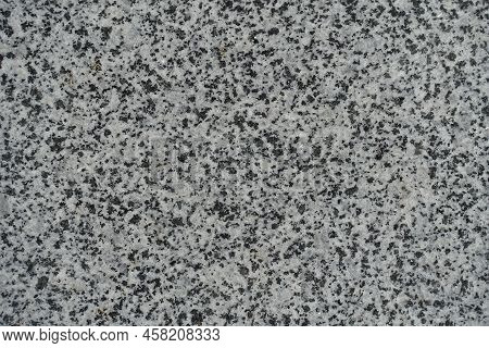 Surface Of Black And White Polished Granite Stone