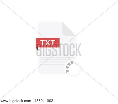 Txt File Logo Design Vector & Photo (Free Trial) | Bigstock