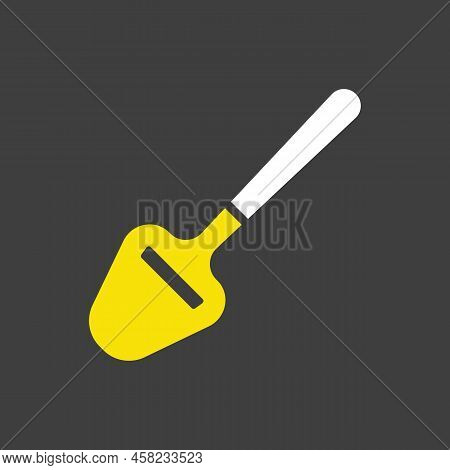 Cutter For Cutting Cheese Strips Vector Glyph Icon. Kitchen Appliances. Graph Symbol For Cooking Web