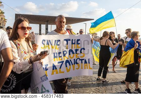 Protest Against Russian Aggression In Ukraine