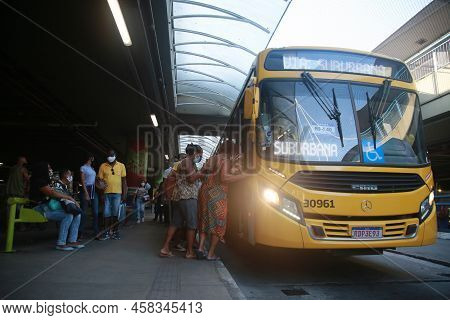 Bus At Lapa Station
