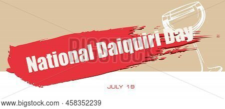 Card For Event July Day - National Daiquiri Day