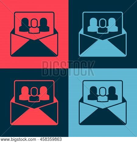 Pop Art Project Team Base Icon Isolated On Color Background. Business Analysis And Planning, Consult