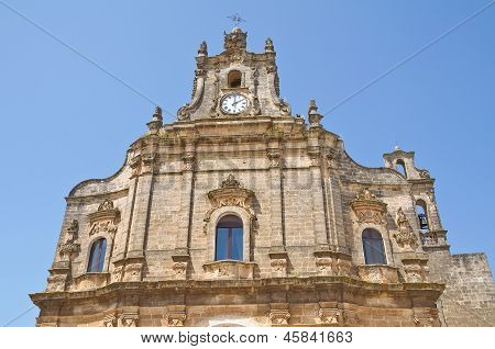 Santo Spirito Kilisesi. Francavilla Fontana. Puglia. İtalya.