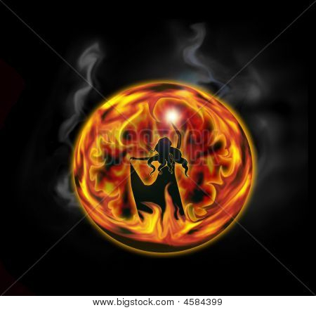Danse en flammes