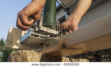 Dřevo Router