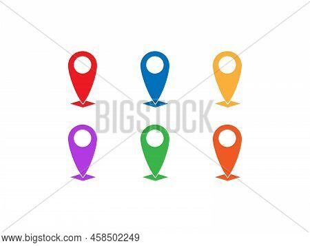 Navigation Pin Vector & Photo (Free Trial) | Bigstock