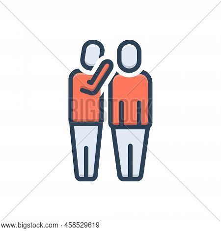 Color Illustration Icon For Gossip Chat Patter Gab Jabber Whisper Buzz Chatter Chatting Conversation