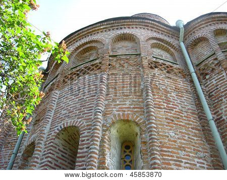 Architectural Ensemble From Red Brick