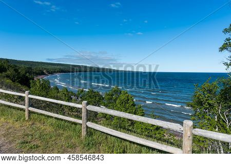 Great Sand Bay And Beach On Lake Superior Michigan Keweenaw Peninsula