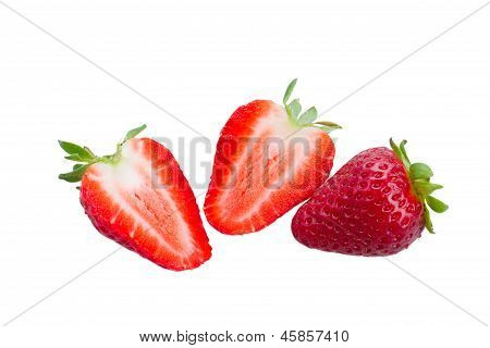 two strawberry