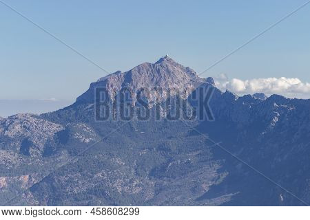 View Of The Mountains Near Valldemosa In Mallorca (balearic Islands)