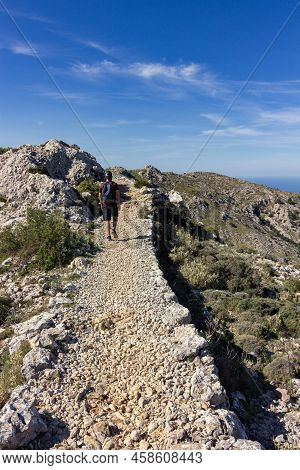 View Of The Mountains Near Valldemosa In Mallorca (balearic Islands)