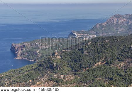 View Of The Mountains Near Valldemosa In Mallorca (balearic Islands)
