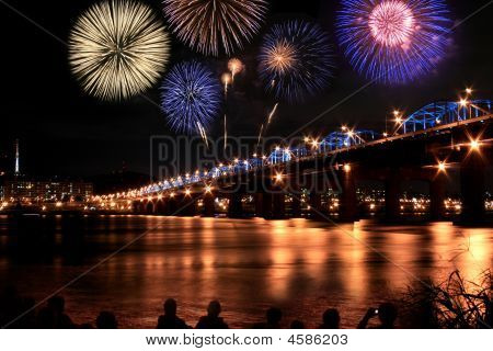 Fogos de artifício espetaculares