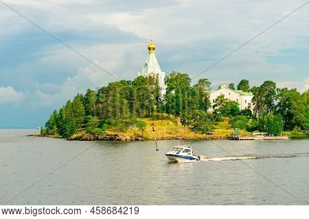 Church Of Saint Nicholas On Valaam Island, Russia