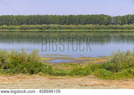 River Sava Green Nature Landscape Near Sabac