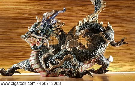 Spain, Barcelona, March, 2022: Lladro Porcelain Figurines For Sale On The Shelf In The Boutique In B