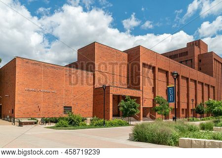 Richard E. Hibbard Hall On The Campus Of The University Of Wisconsin-eau Claire
