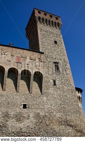 Ancient Medieval Castle Of Vignola, La Rocca Di Vignola. Modena, Italy.