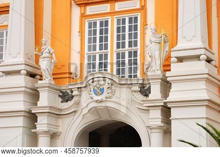 Melk Abbey Is A Famous Benedictine Monastery In Austria