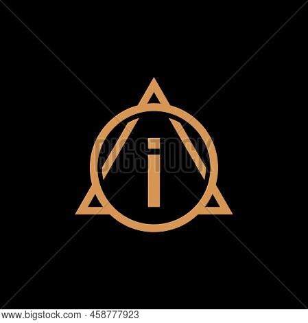 I Alphabet Letter Logo For Company Icon Design Initial Letter I Logo.