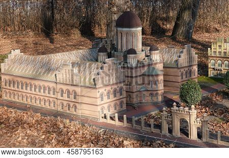 Kyiv, Ukraine November 11, 2021: The Building Of The National Chernivtsi University Named After Yuri