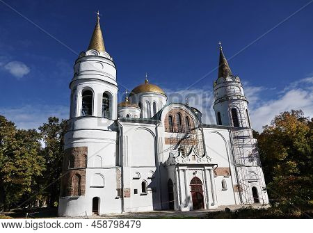 Spaso-preobrazhensky Cathedral In Chernihiv