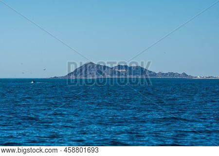 An Overlooking Landscape View Of Puerto Penasco, Mexico