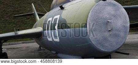 Kiev, Ukraine December 10, 2020: Mig-17 Jet Fighter In The Museum Of Military Equipment For Public V