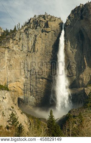 Plunging A Total Of 2,425 Feet In Three Sections, Yosemite Falls Is Taller Than Any Building, And Fi