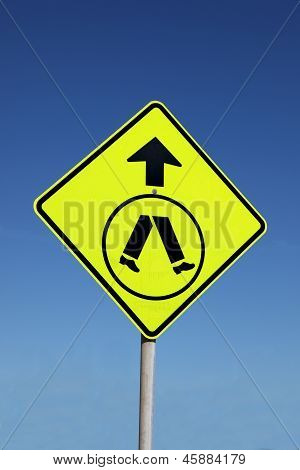 Fußgängerüberweg Zeichen
