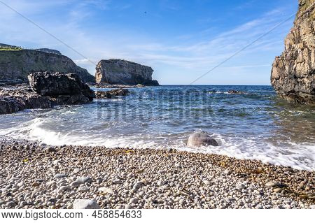 The Beach Next To The Great Pollet Sea Arch, Fanad Peninsula, County Donegal, Ireland