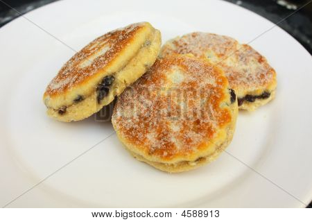 传统的威尔士蛋糕