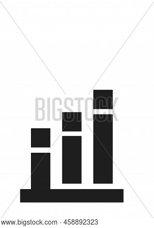 Chart Infographic Logo Metrics Icon Modern Vector